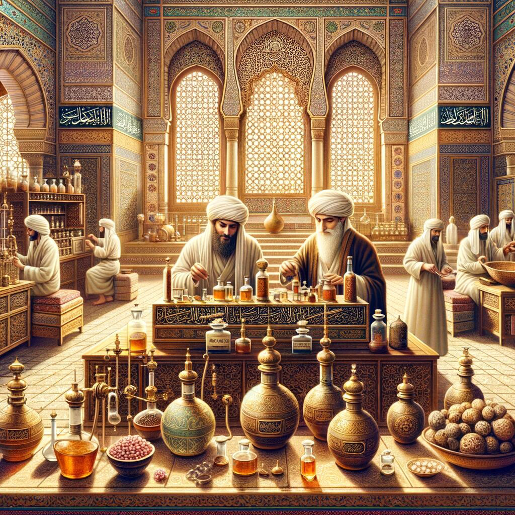 تاریخچه ساخت عطر